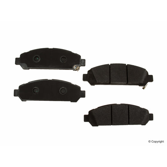 Front View of Front Disc Brake Pad Set GENUINE 04465-0T010