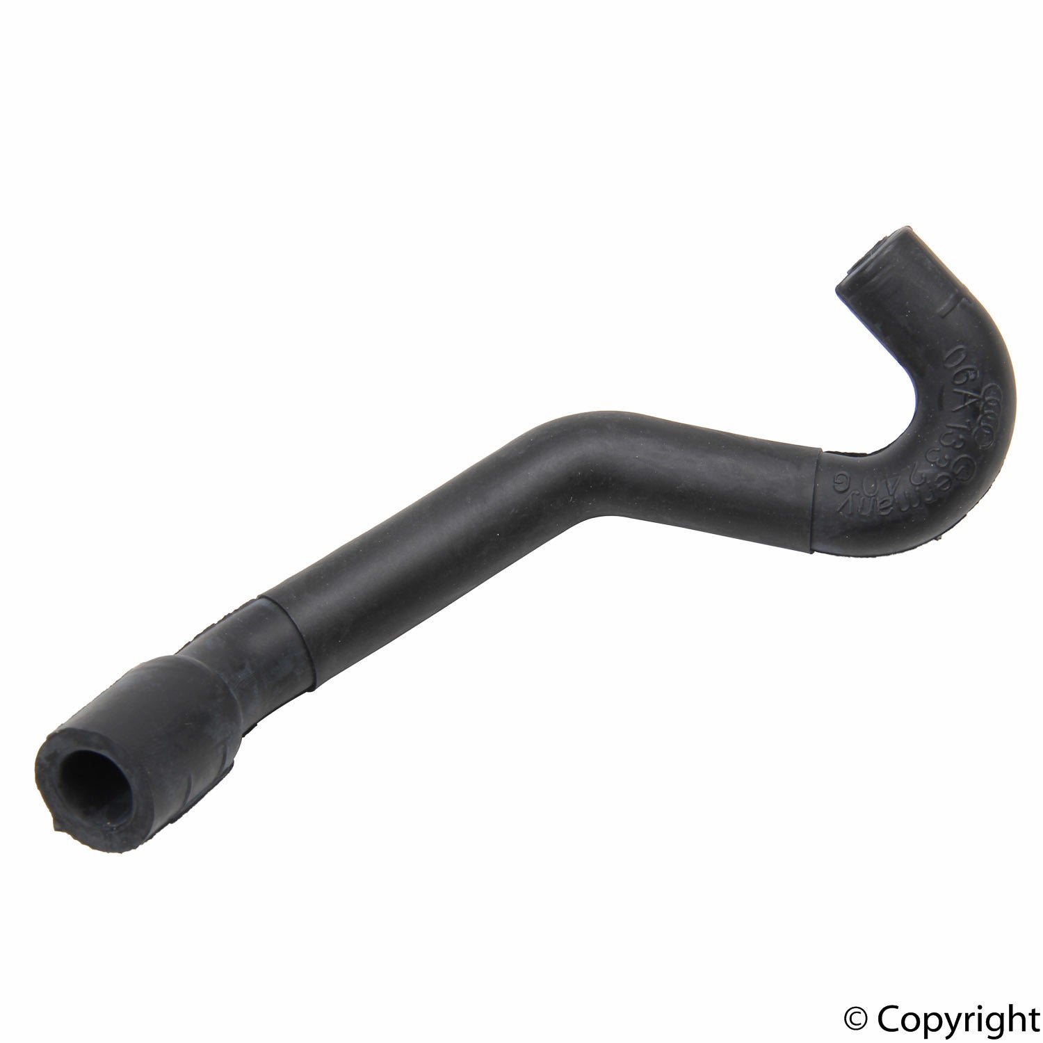 Front View of Vacuum Hose GENUINE 06A133240G