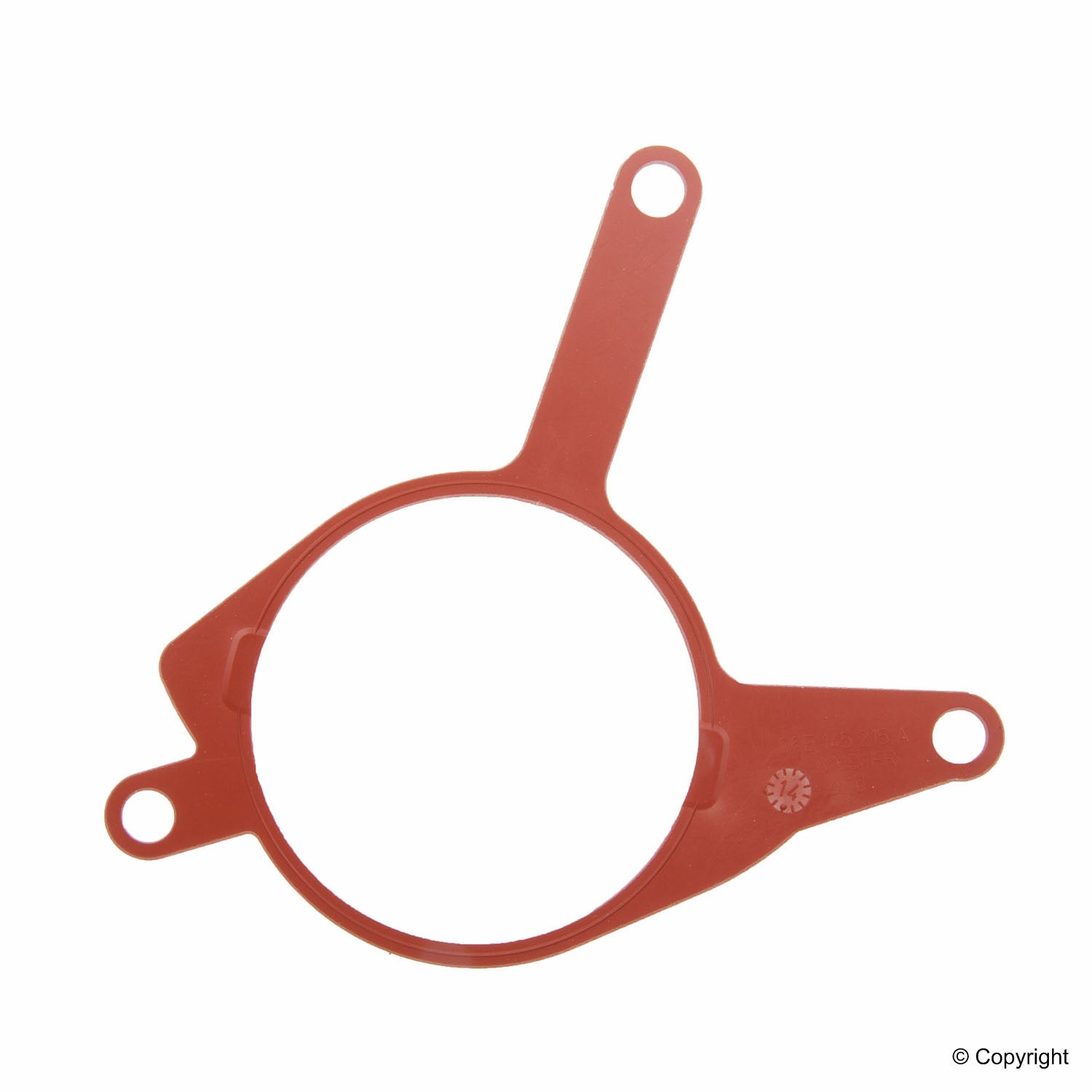 Front View of Vacuum Pump Gasket GENUINE 06E145215A