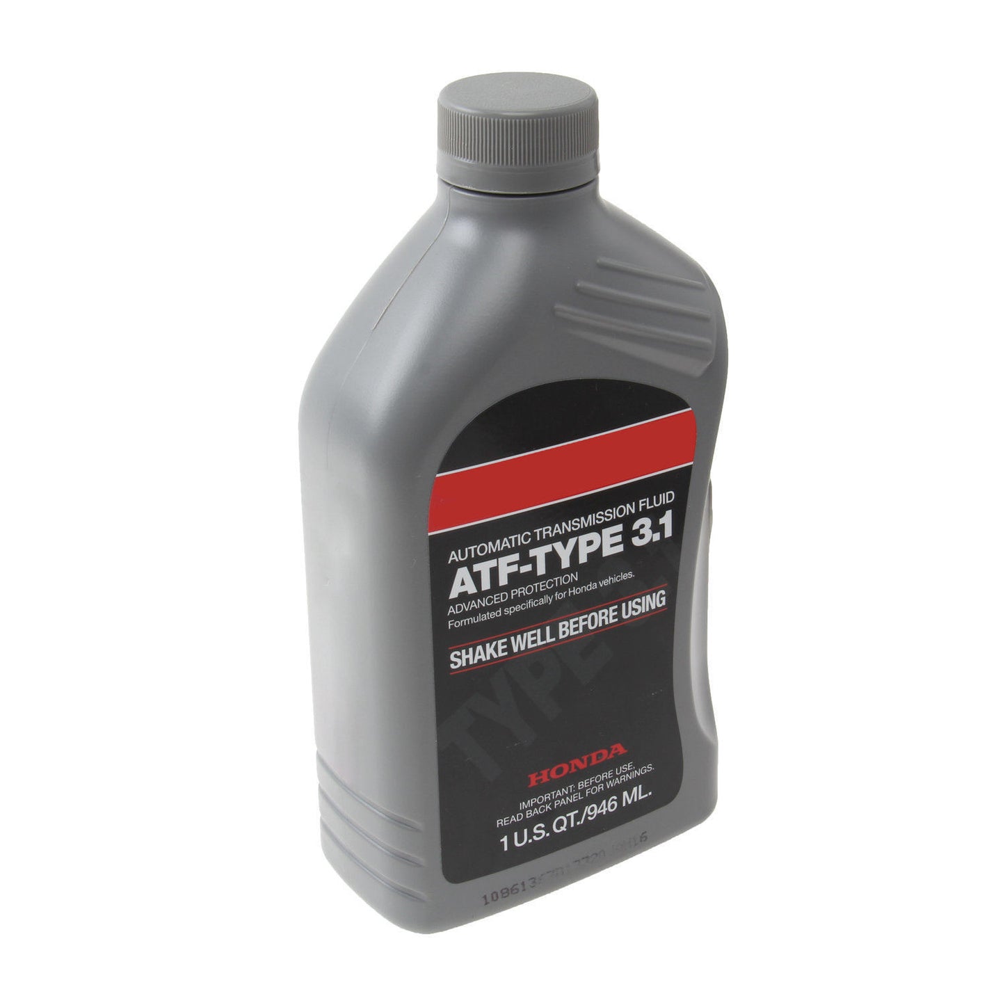 Front View of Automatic Transmission Fluid GENUINE 08200-9017