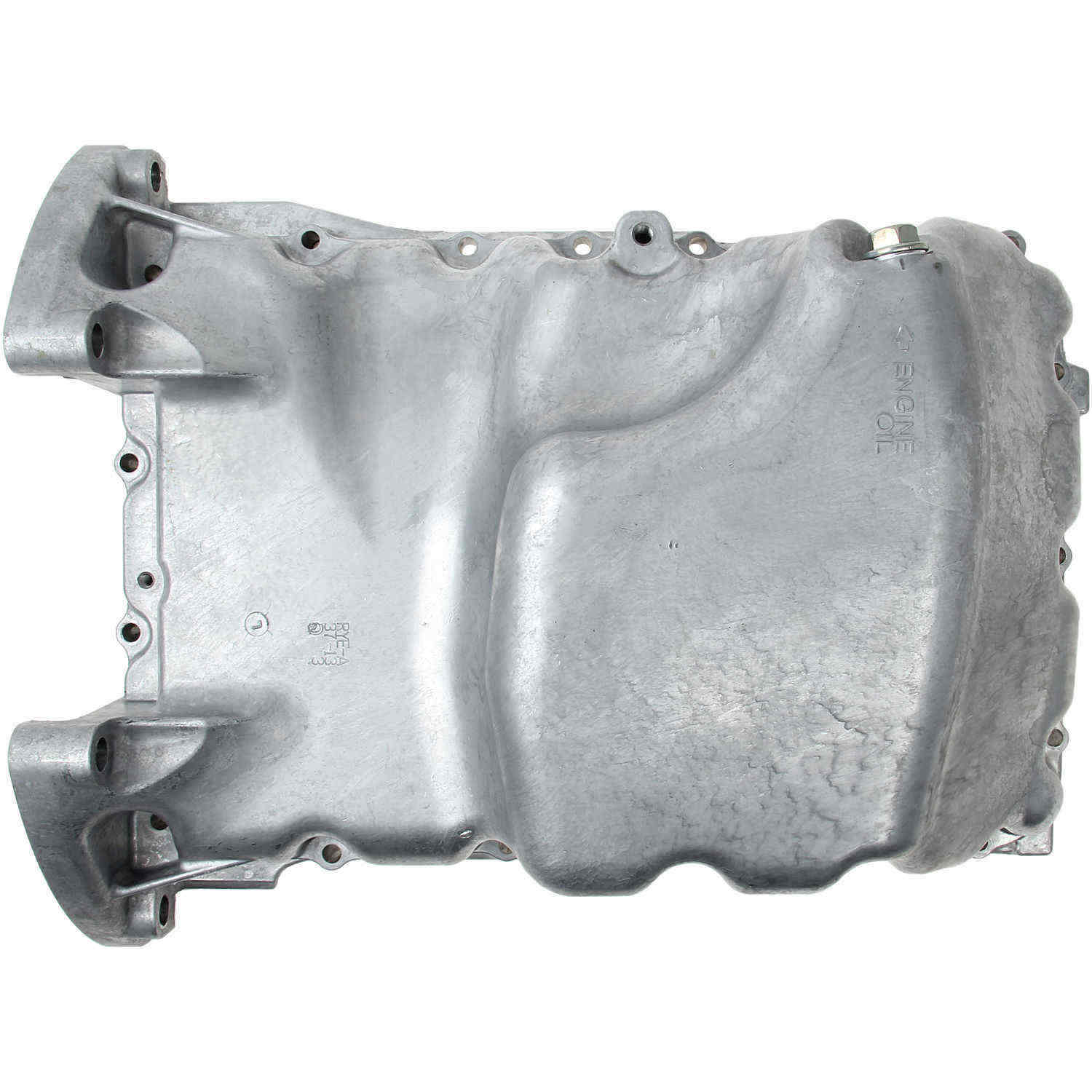 Front View of Engine Oil Pan GENUINE 11200-RYE-A00