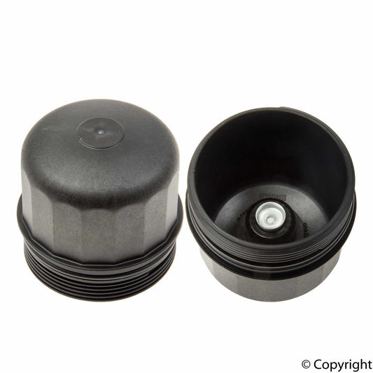 Front View of Engine Oil Filter Cover GENUINE 11427615389