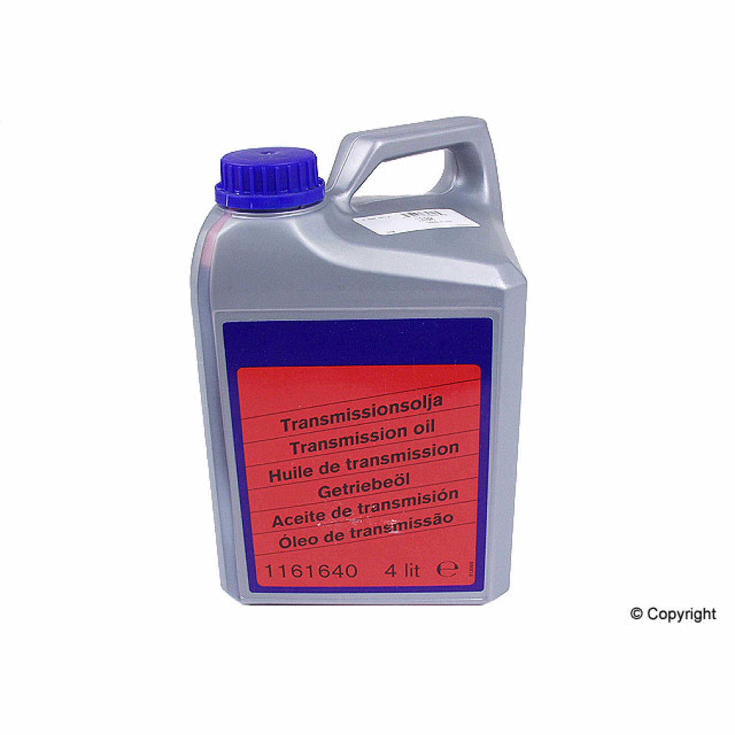 Front View of Automatic Transmission Fluid GENUINE 1161640