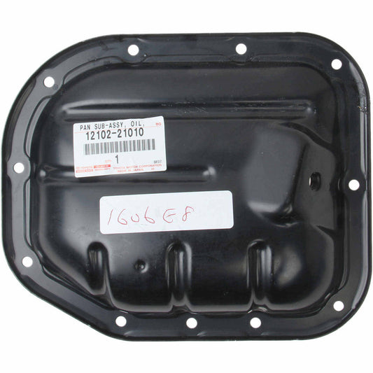 Front View of Engine Oil Pan GENUINE 12102-21010