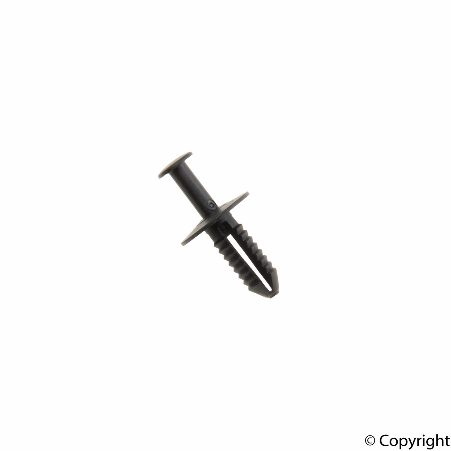 Front View of Front Fender Liner Rivet GENUINE 1249900492