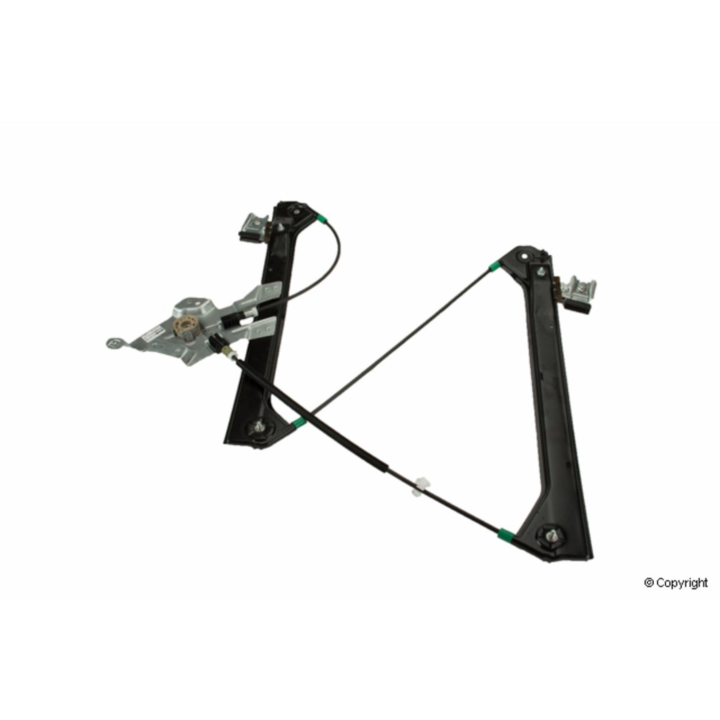 Front View of Front Left Window Regulator GENUINE 12793728