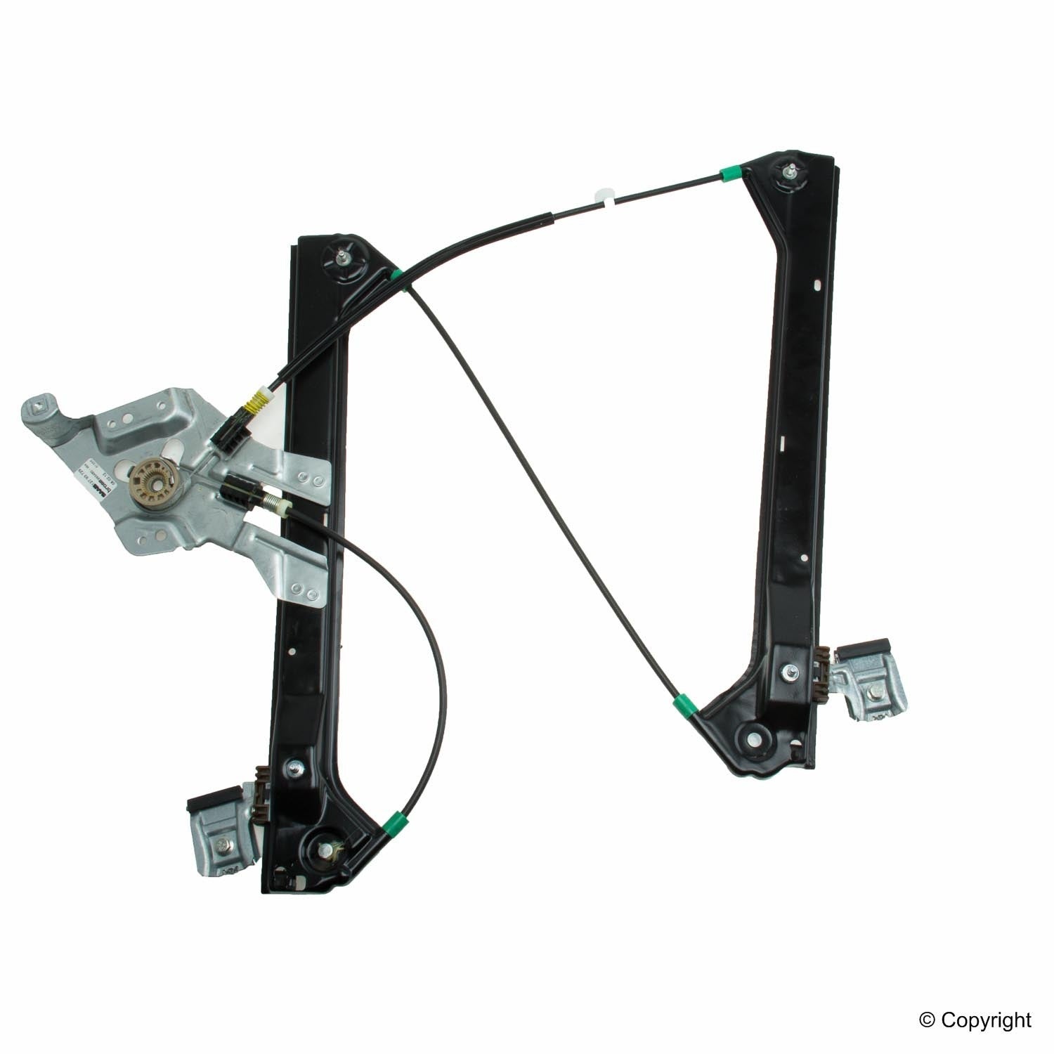 Front View of Front Right Window Regulator GENUINE 12793729