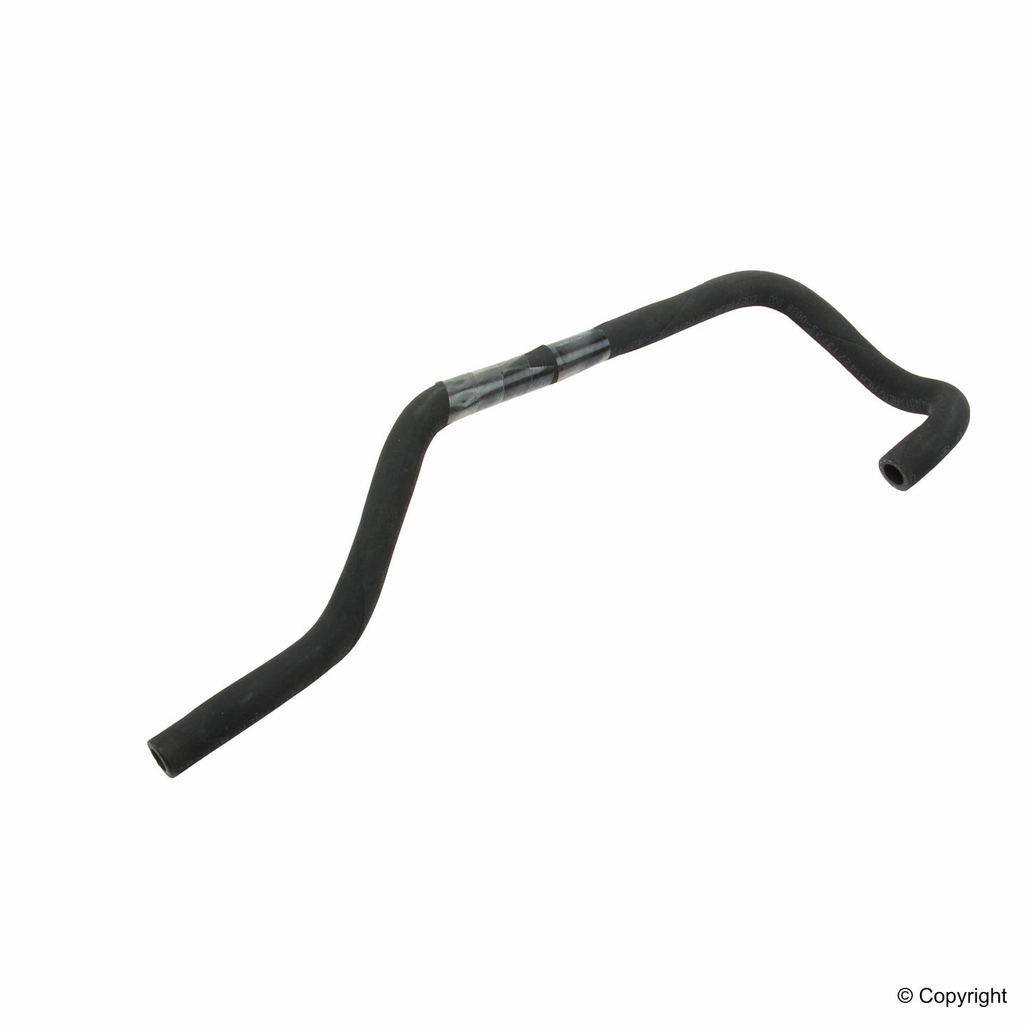 Front View of Power Steering Return Hose GENUINE 1644660081