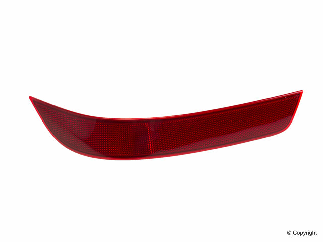 Front View of Right Tail Light Reflector GENUINE 1648201074