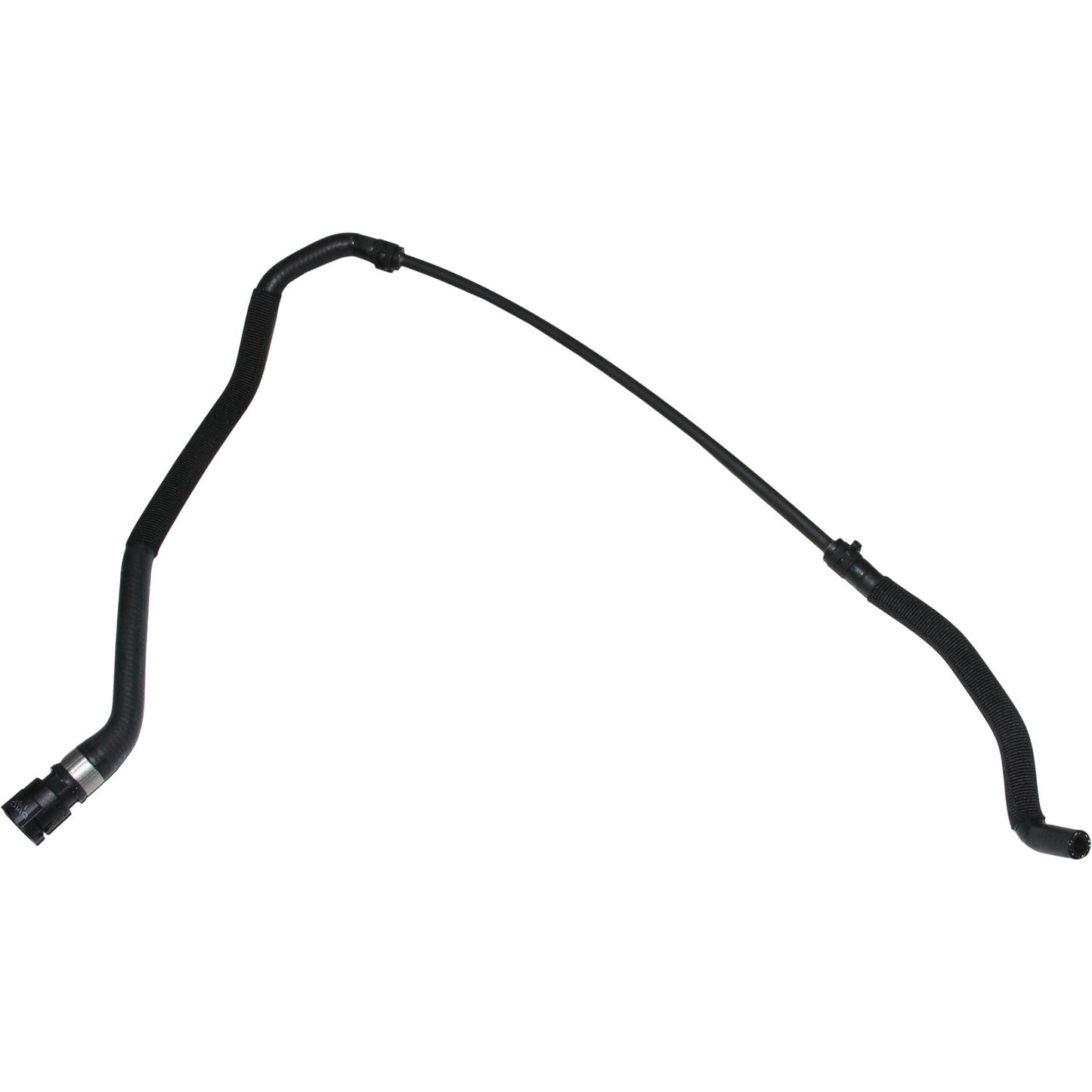 Front View of Upper Engine Coolant Hose GENUINE 17127599452