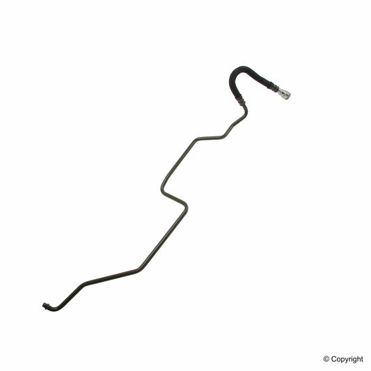 Front View of Automatic Transmission Oil Cooler Hose GENUINE 17227577671