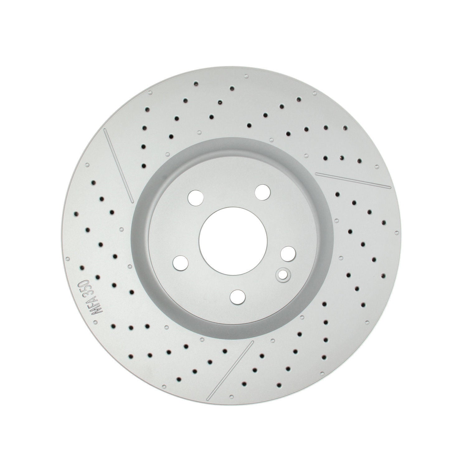 Front View of Front Disc Brake Rotor GENUINE 1764210212