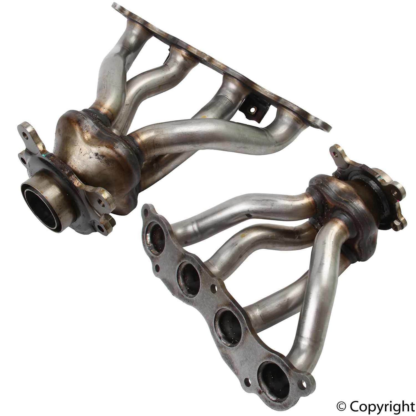 Front View of Exhaust Manifold GENUINE 18100-PZD-A00