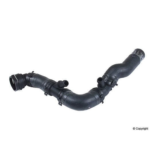 Front View of Upper Radiator Coolant Hose GENUINE 1J0122101CC