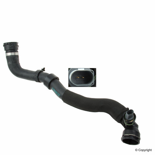 Front View of Radiator Coolant Hose GENUINE 1K0122051GN