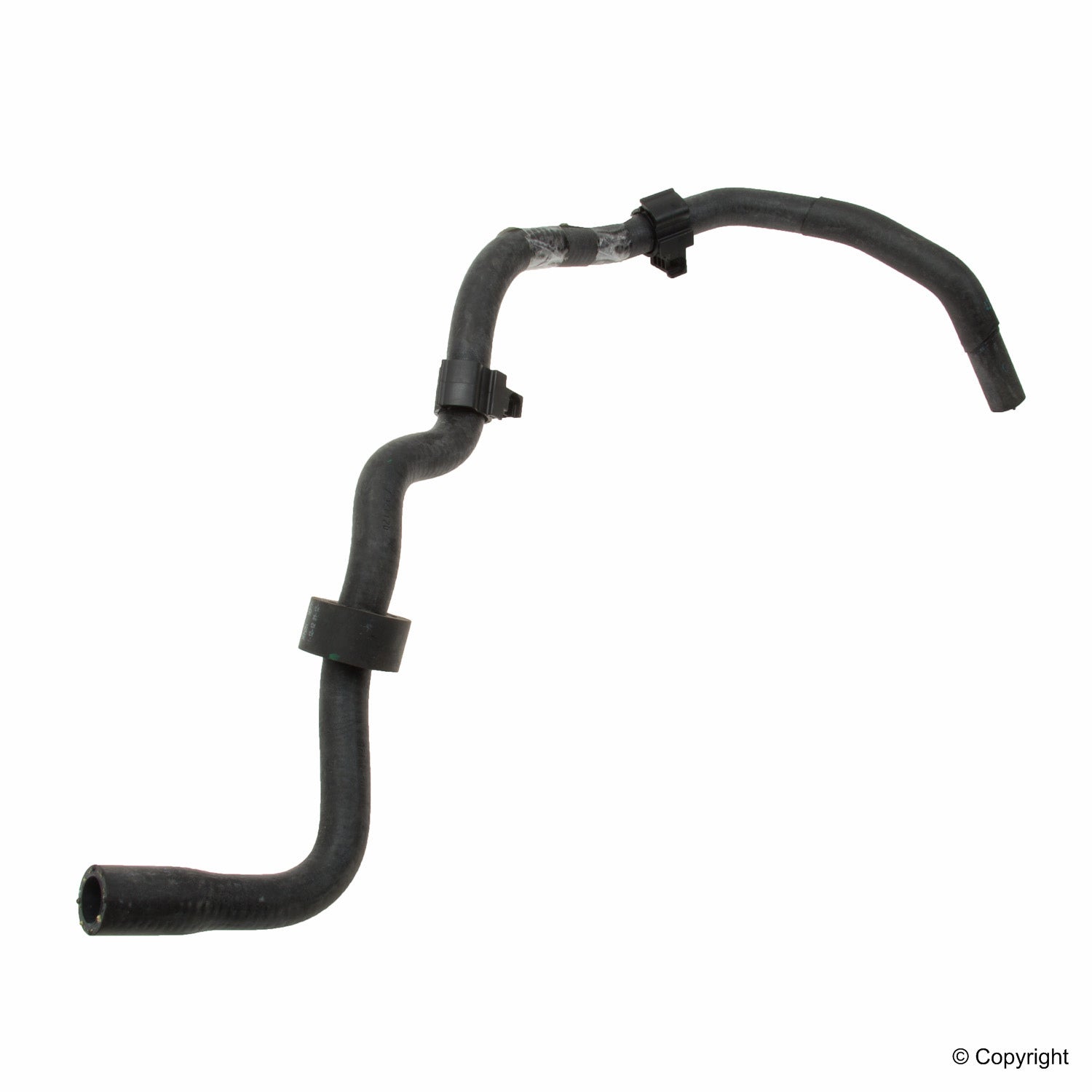 Front View of Engine Coolant Reservoir Hose GENUINE 1K0122109AL