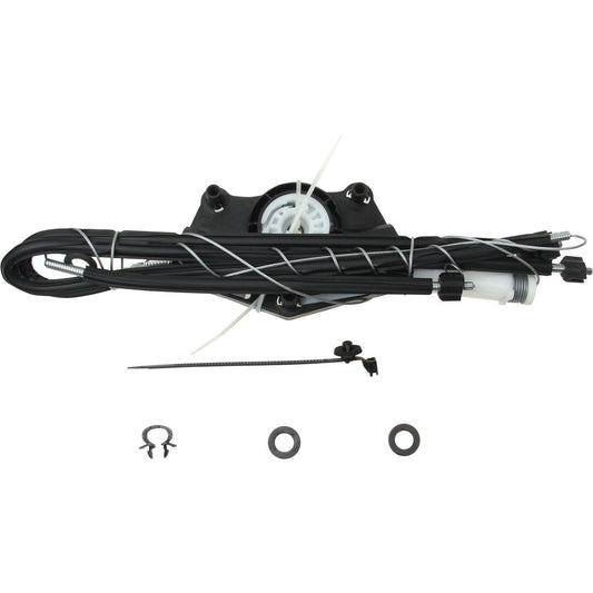 Front View of Front Left Window Regulator Kit GENUINE 1Y0837461J