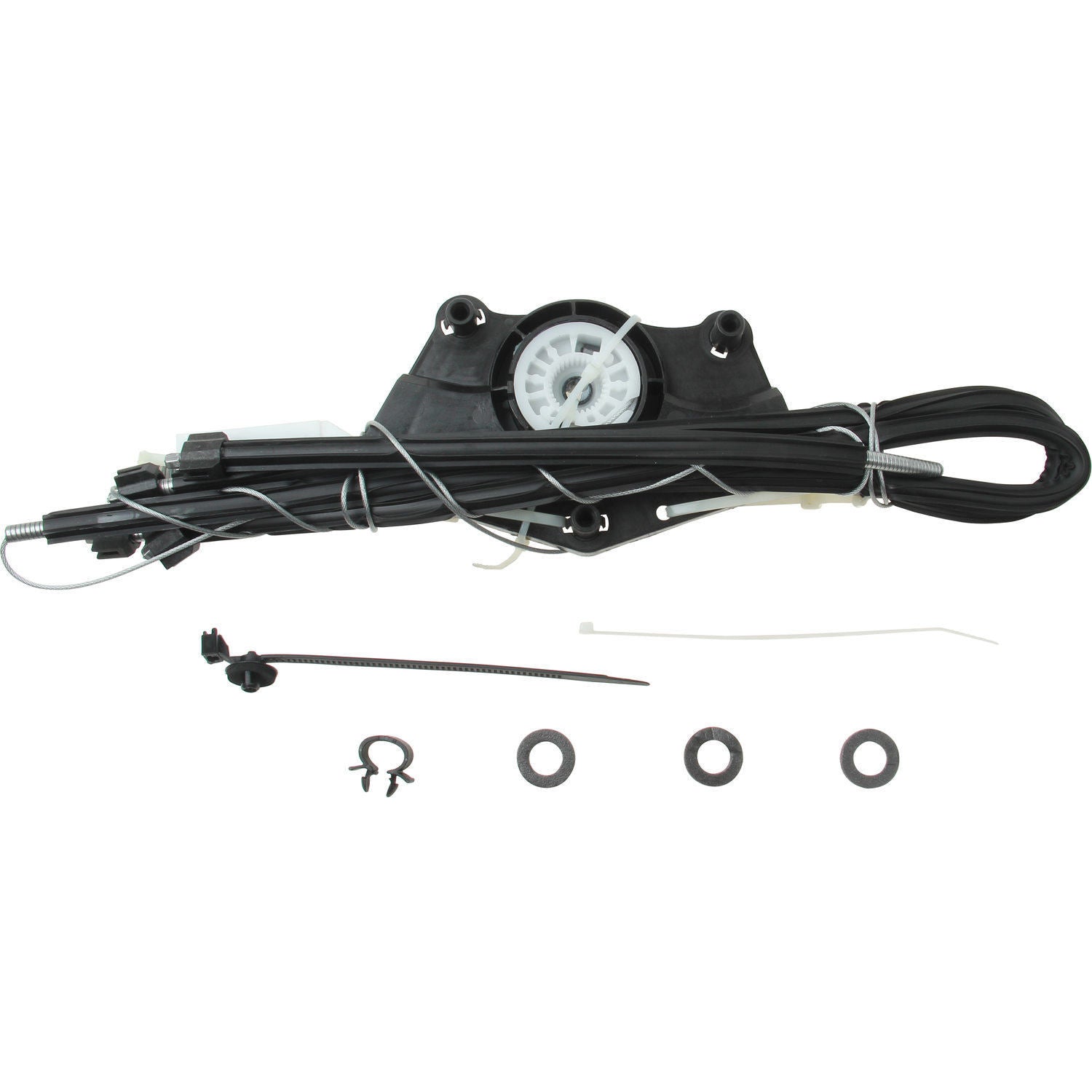 Front View of Front Right Window Regulator Kit GENUINE 1Y0837462J