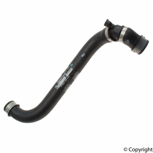 Front View of Upper Radiator Coolant Hose GENUINE 2115014782