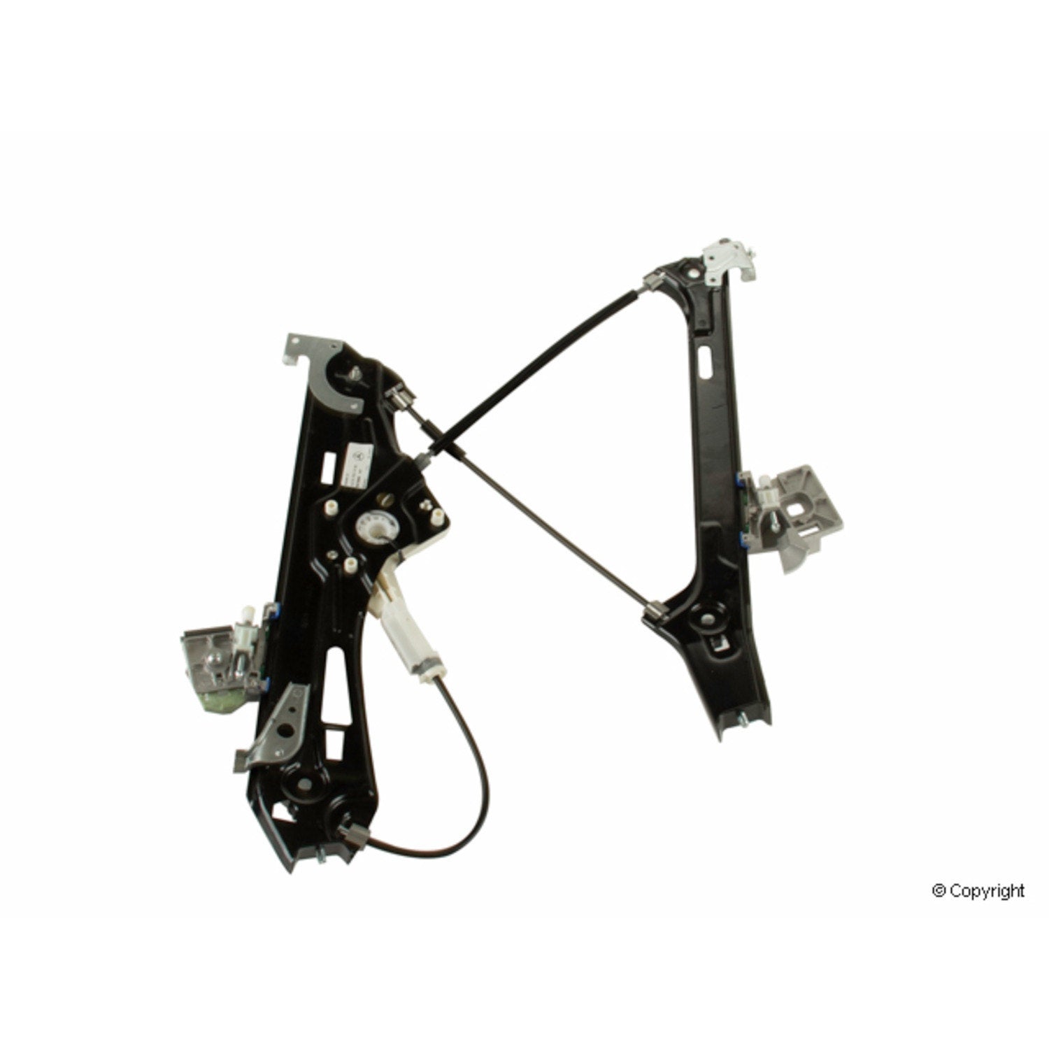 Front View of Front Right Window Regulator GENUINE 2197201046