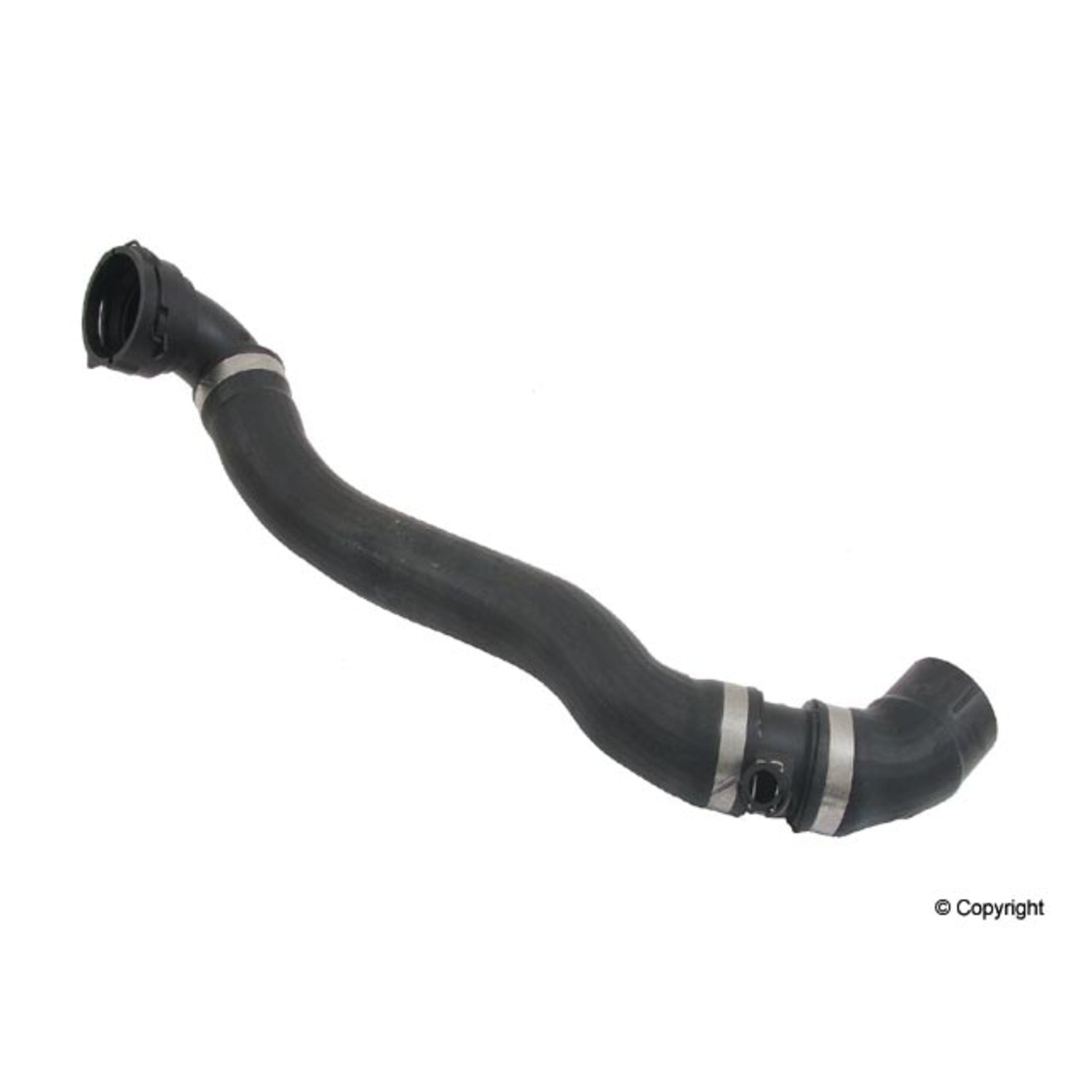 Front View of Upper Radiator Coolant Hose GENUINE 2305010282