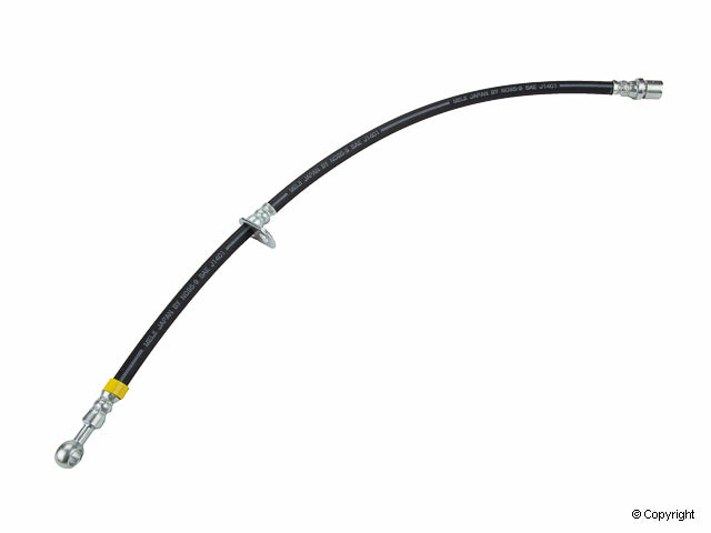 Front View of Front Right Brake Hydraulic Hose GENUINE 26540-AE01A