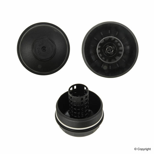 Front View of Engine Oil Filter Cap GENUINE 30677346