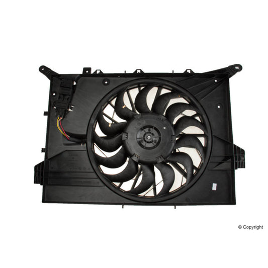 Front View of Engine Cooling Fan Motor GENUINE 30749759