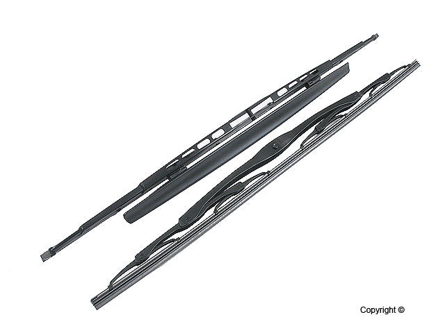 Front View of Windshield Wiper Blade GENUINE 30784428