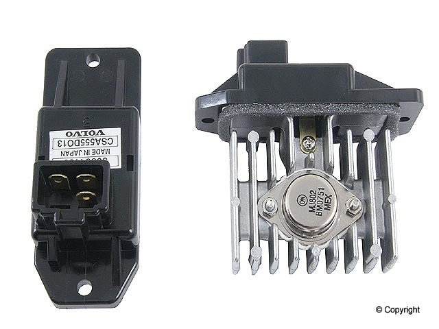 Front View of HVAC Blower Motor Resistor GENUINE 30864189