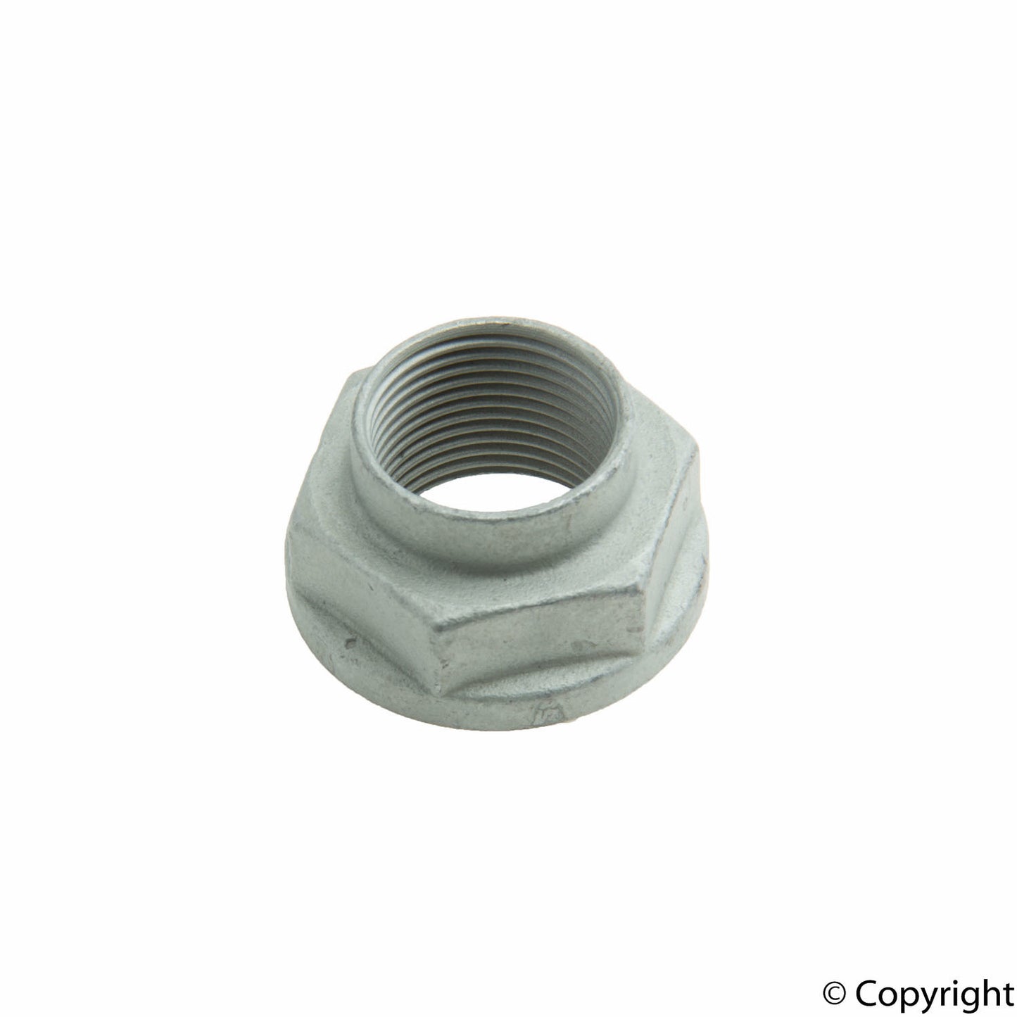 Front View of Front Axle Nut GENUINE 31106773005