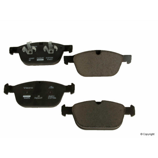 Front View of Front Disc Brake Pad Set GENUINE 31277334