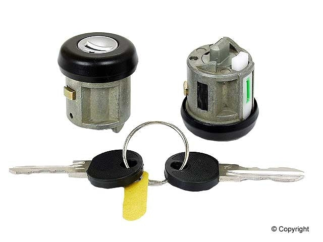 Front View of Ignition Lock Cylinder GENUINE 32321152474