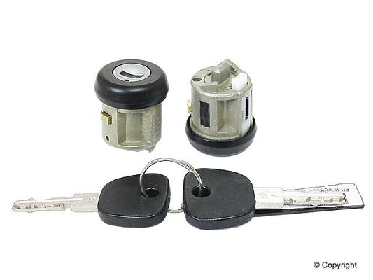 Front View of Ignition Lock Cylinder GENUINE 32321156757