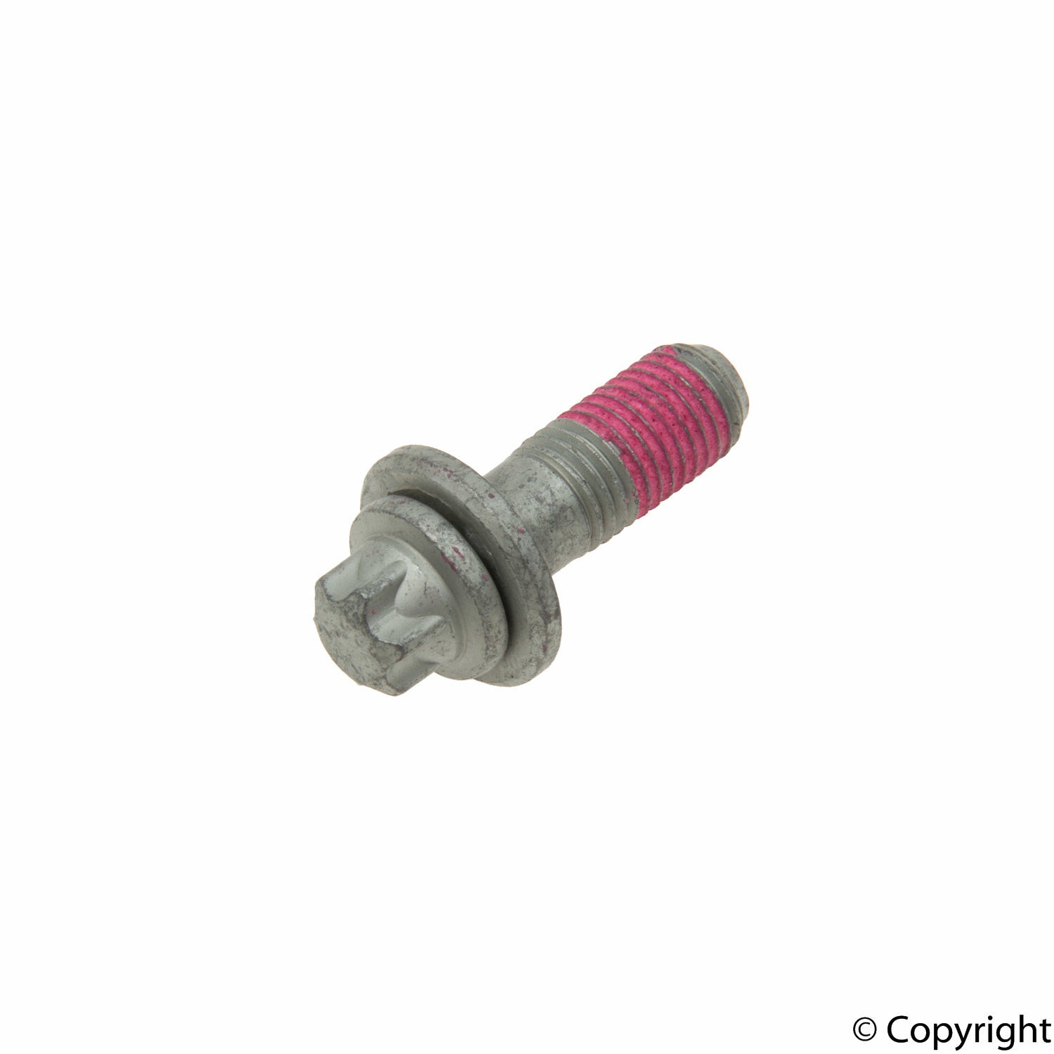 Front View of Rear Wheel Hub Screw GENUINE 33406765432