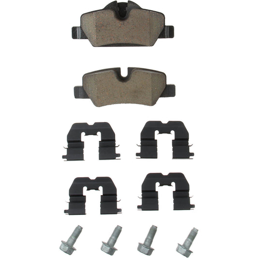 Rear Disc Brake Pad Set (Rear) GENUINE 34216871300 For Mini Cooper