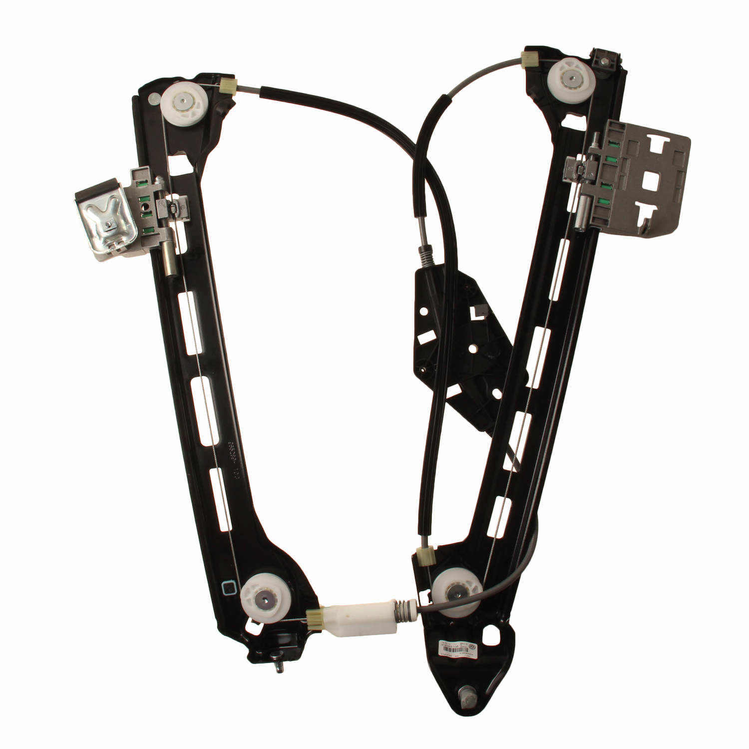 Front View of Rear Right Window Regulator GENUINE 3C8839462M