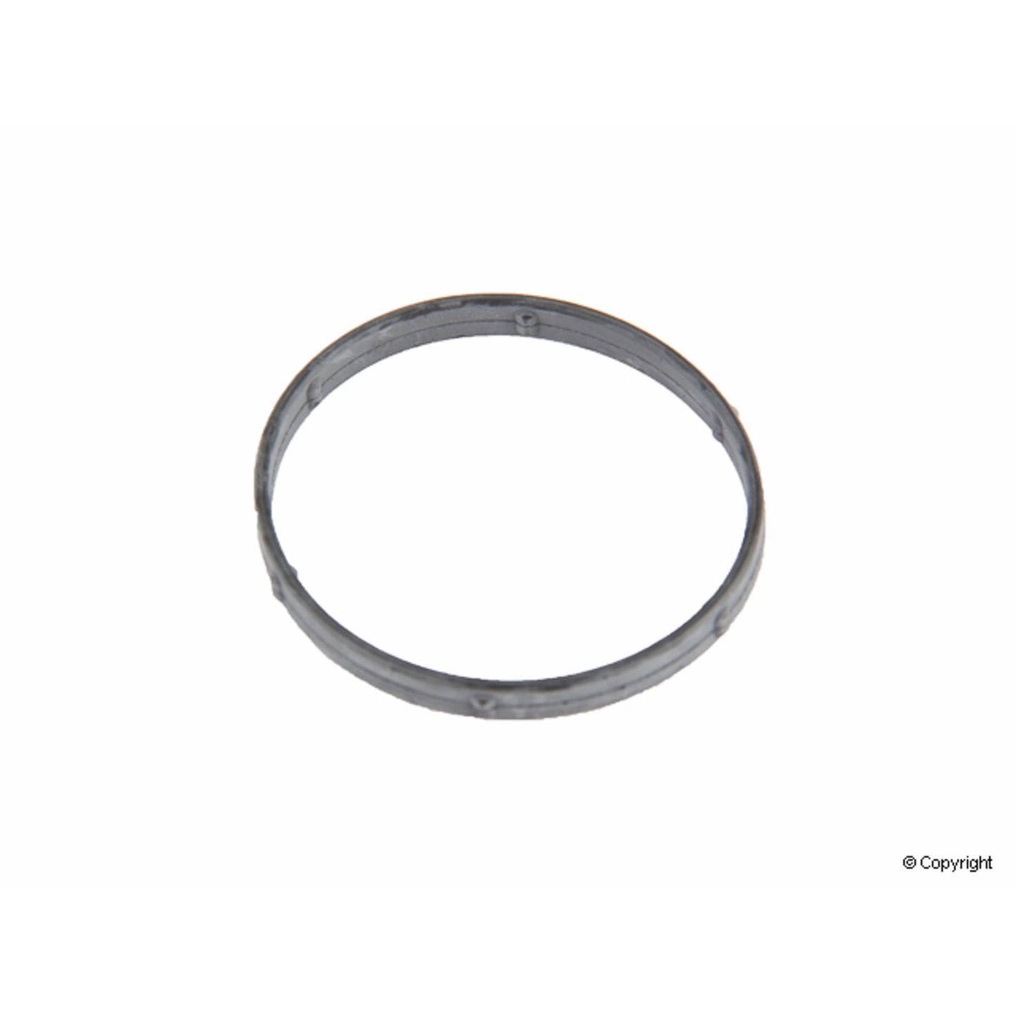 Front View of Engine Coolant Outlet Gasket GENUINE 4024557