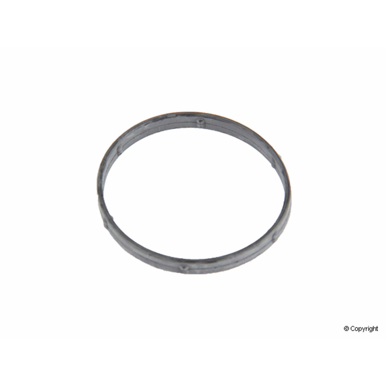 Front View of Engine Coolant Outlet Gasket GENUINE 4024557