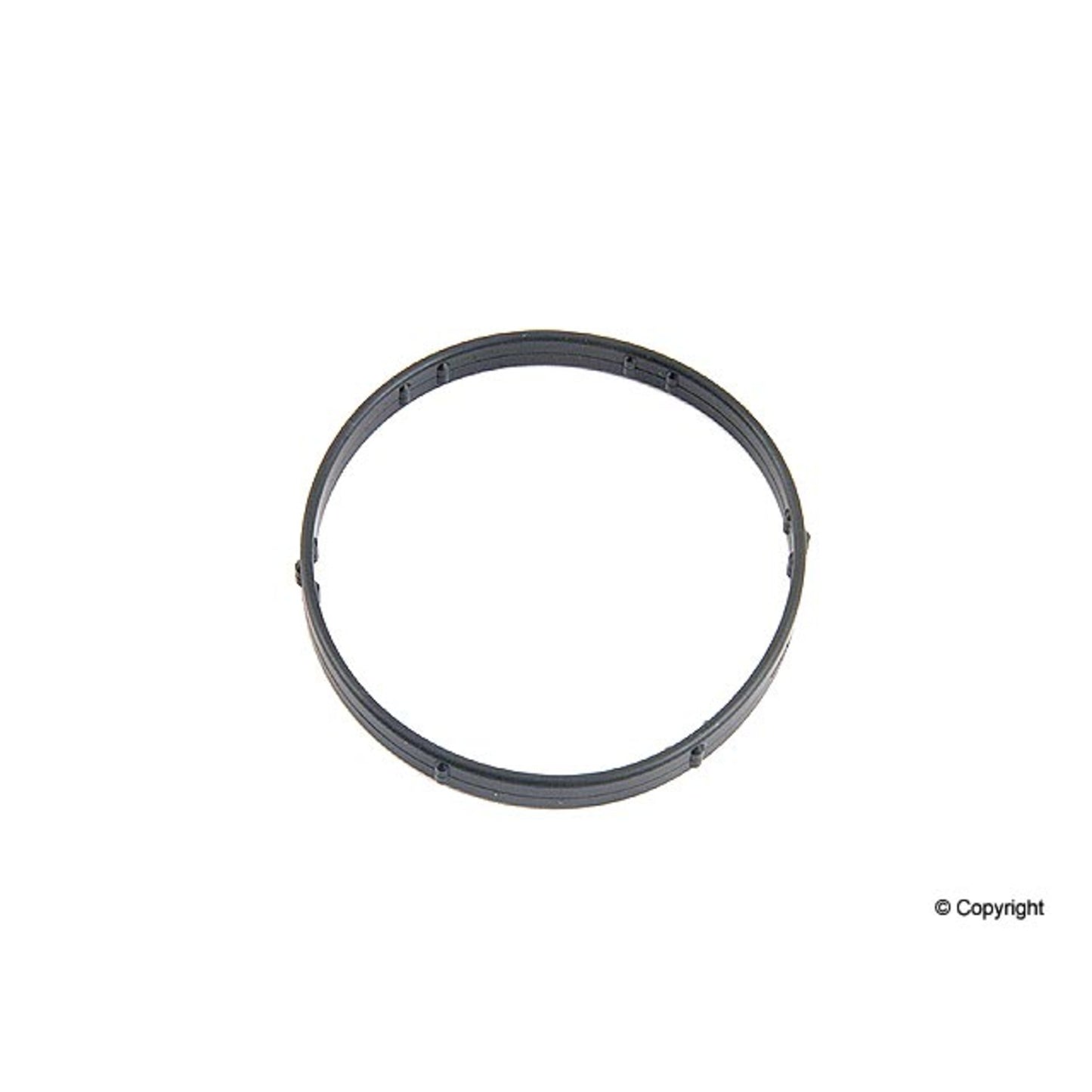 Front View of Engine Coolant Thermostat Gasket GENUINE 4362513