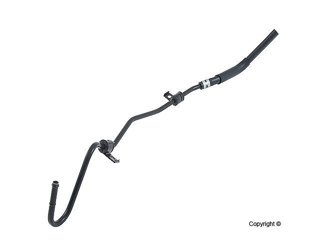 Front View of Power Steering Return Hose GENUINE 44416-06050