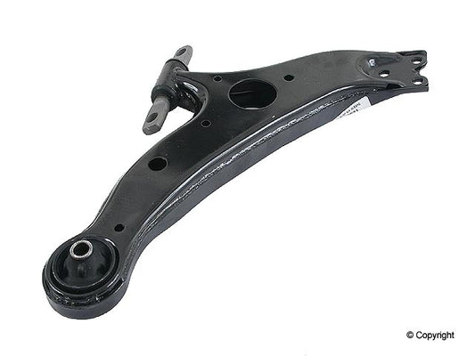 Front View of Front Left Suspension Control Arm GENUINE 48069-08021