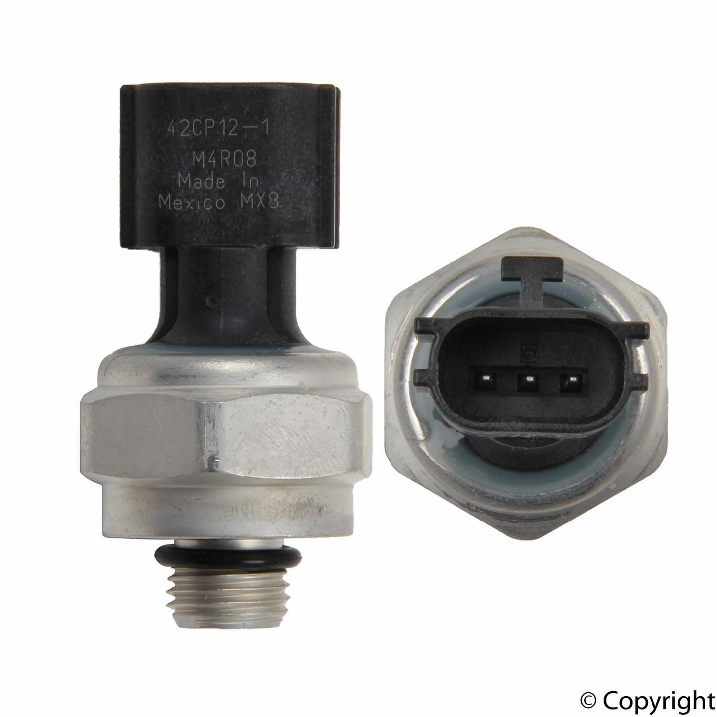 Front View of Power Steering Pressure Sensor GENUINE 49763-6N20A