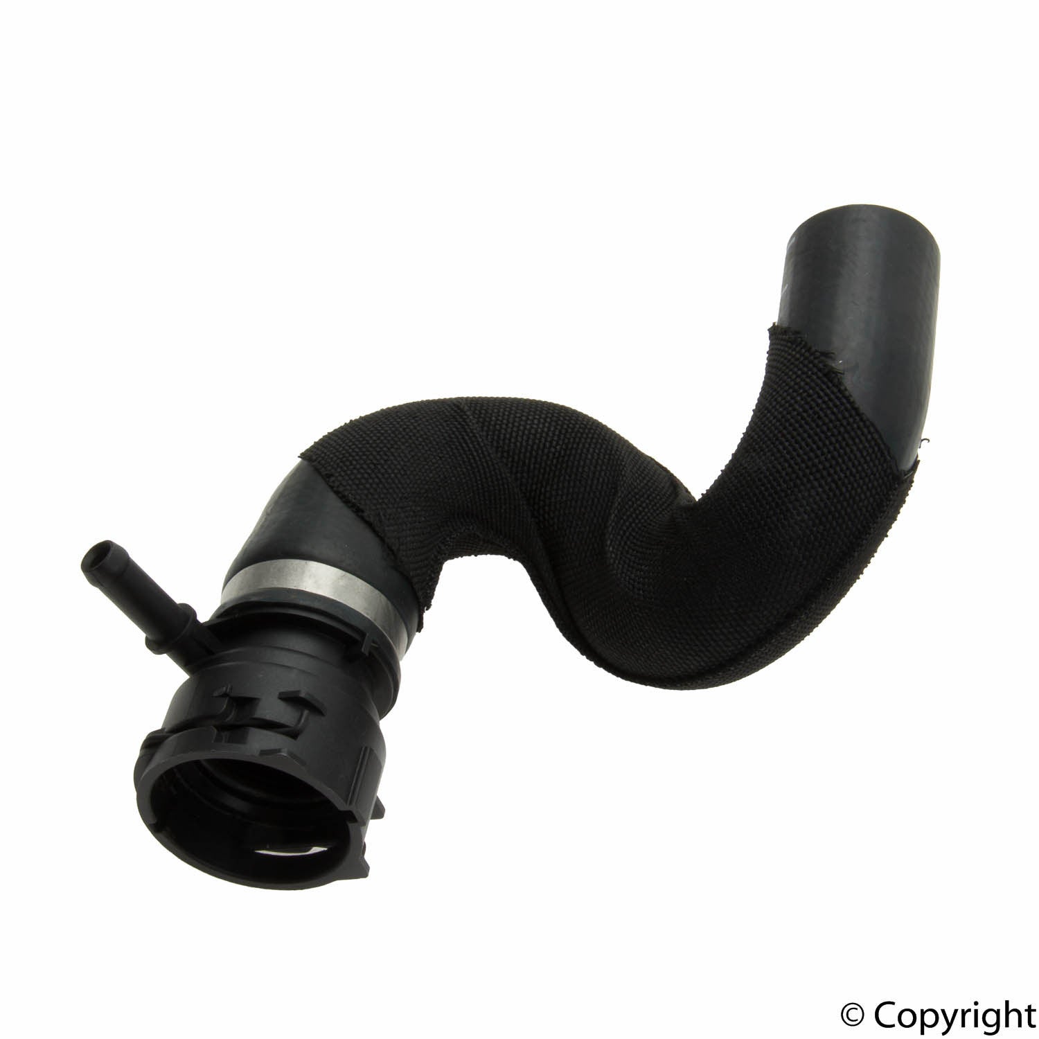 Front View of Upper Radiator Coolant Hose GENUINE 4F0121101E