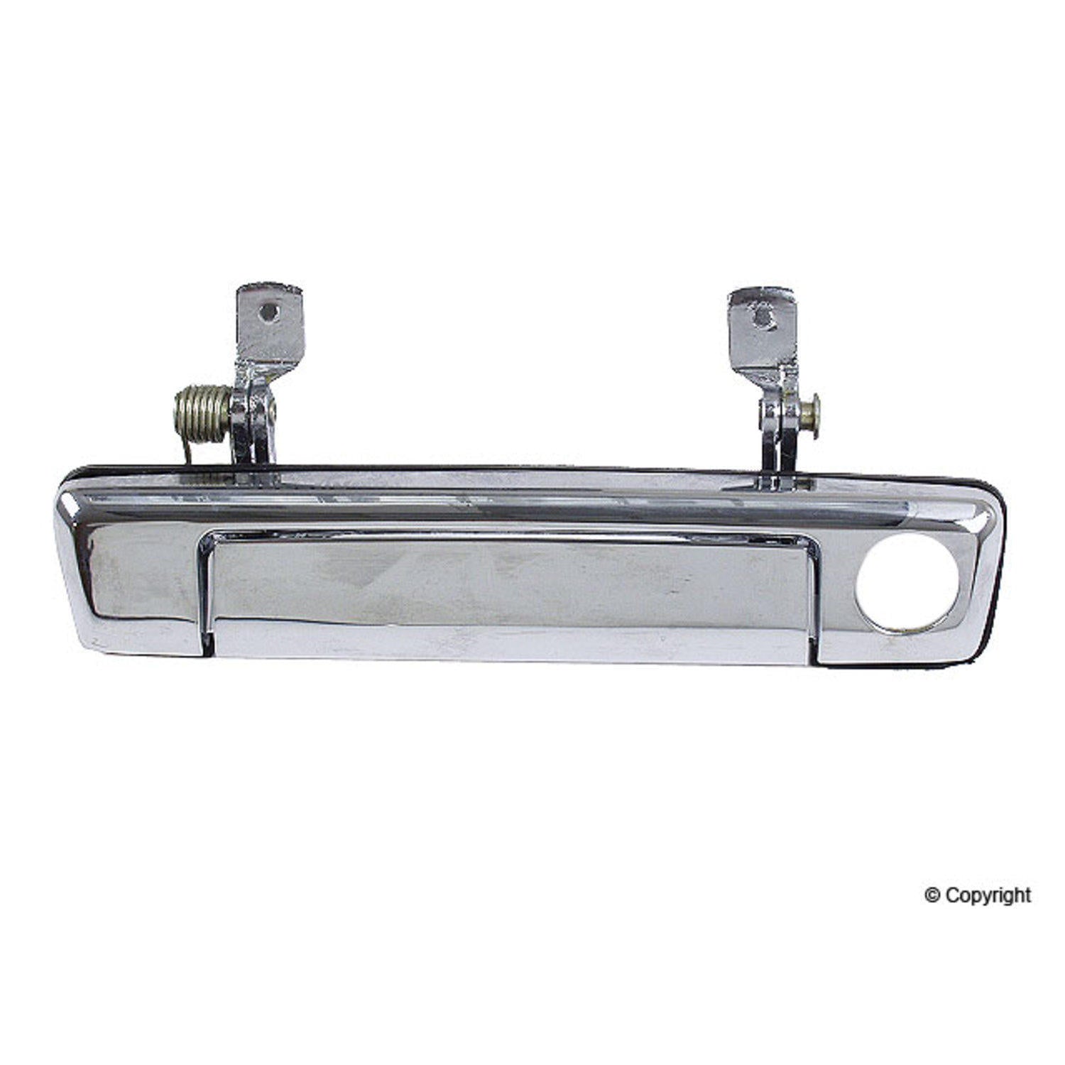 Front View of Front Left Exterior Door Handle GENUINE 51211847587