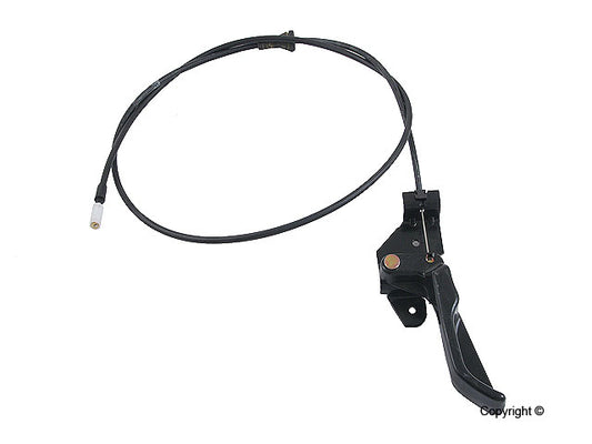 Front View of Hood Release Cable GENUINE 51231884281