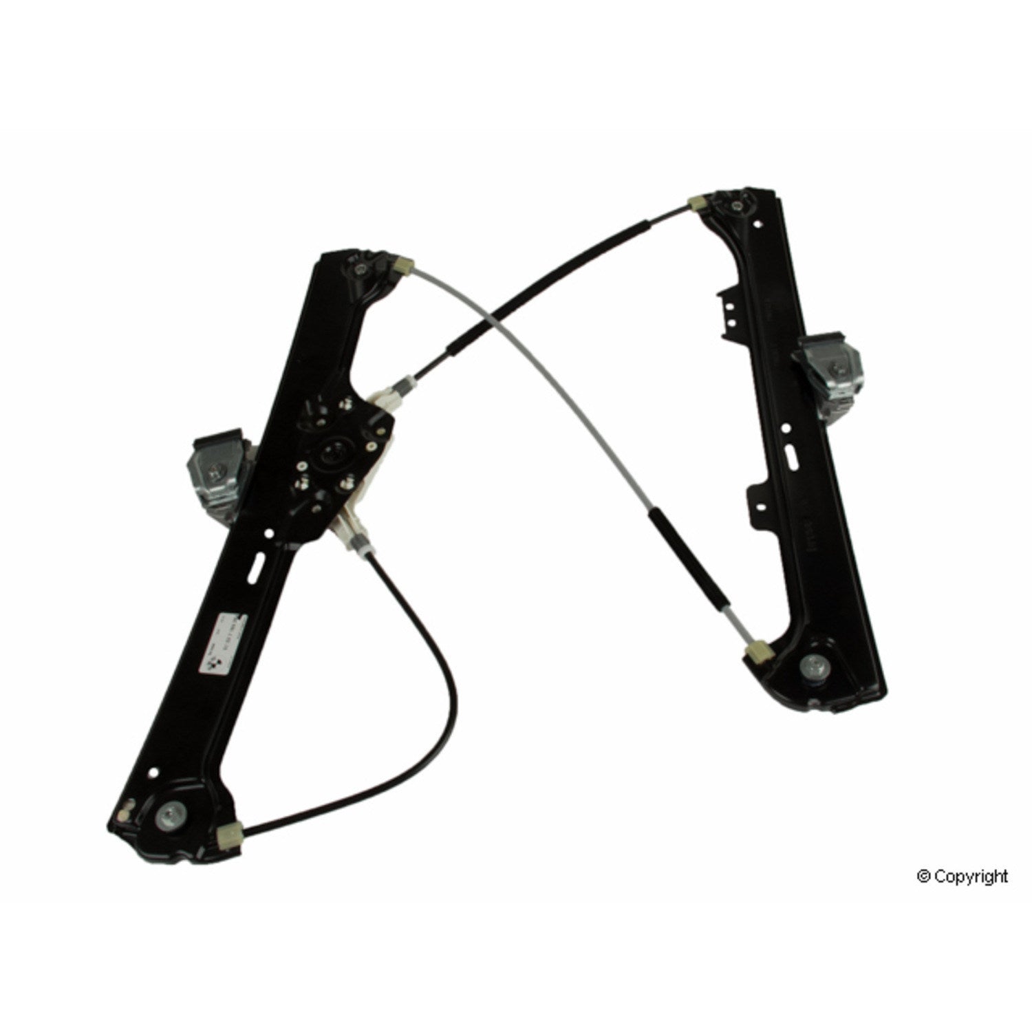 Front View of Front Right Window Regulator GENUINE 51337184384