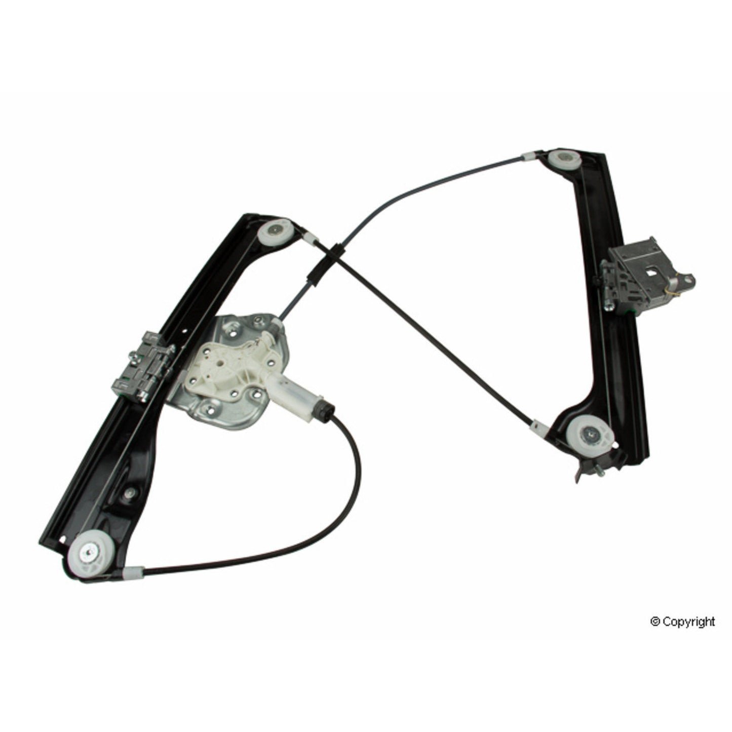 Front View of Front Left Window Regulator GENUINE 51337198909