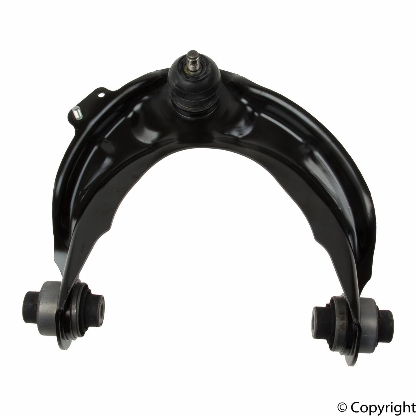 Front View of Front Upper Right Suspension Control Arm and Ball Joint Assembly GENUINE 51450-SEP-A02