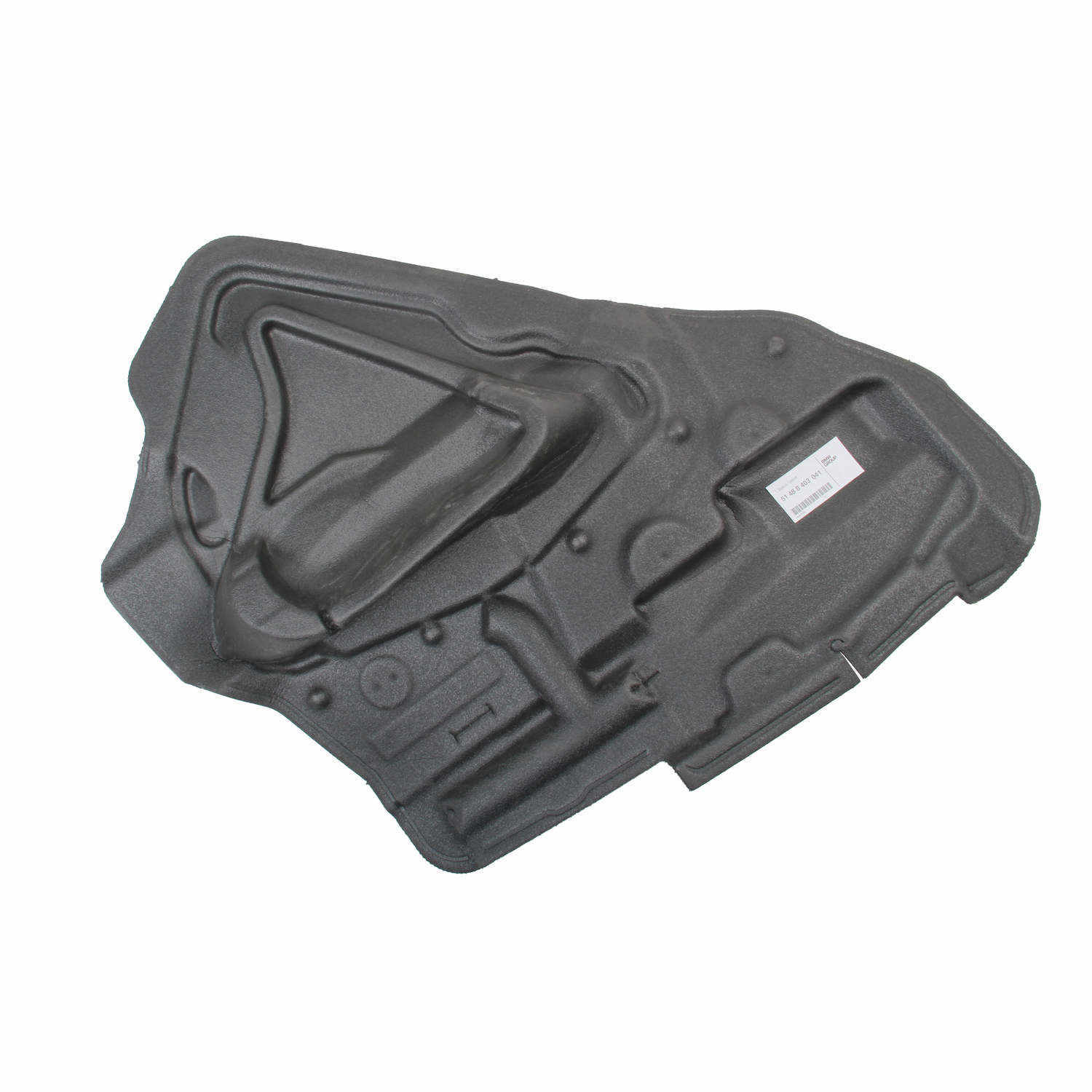 Front View of Rear Left Door Panel Insulation GENUINE 51488403041